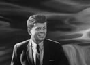 JFK Walking - Portrait by Mati Klarwein - 1964