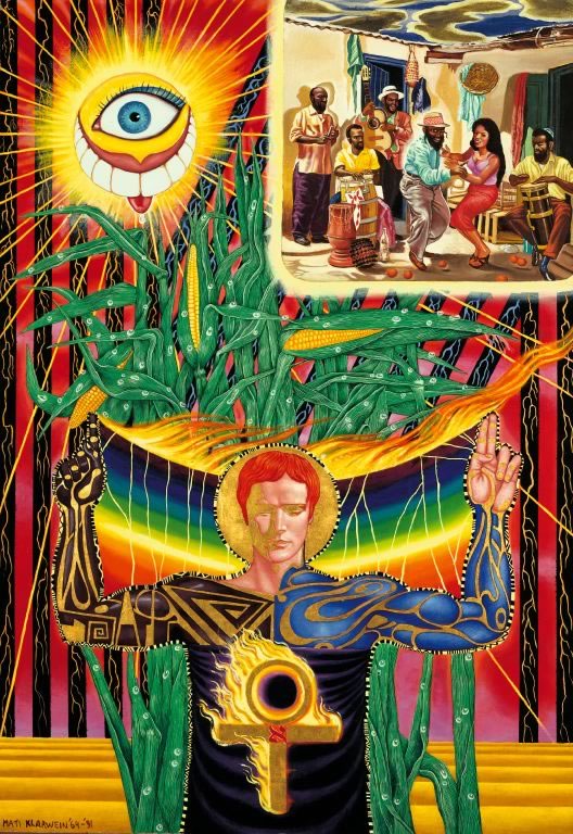 Adam by Mati Klarwein (improved - 1991)