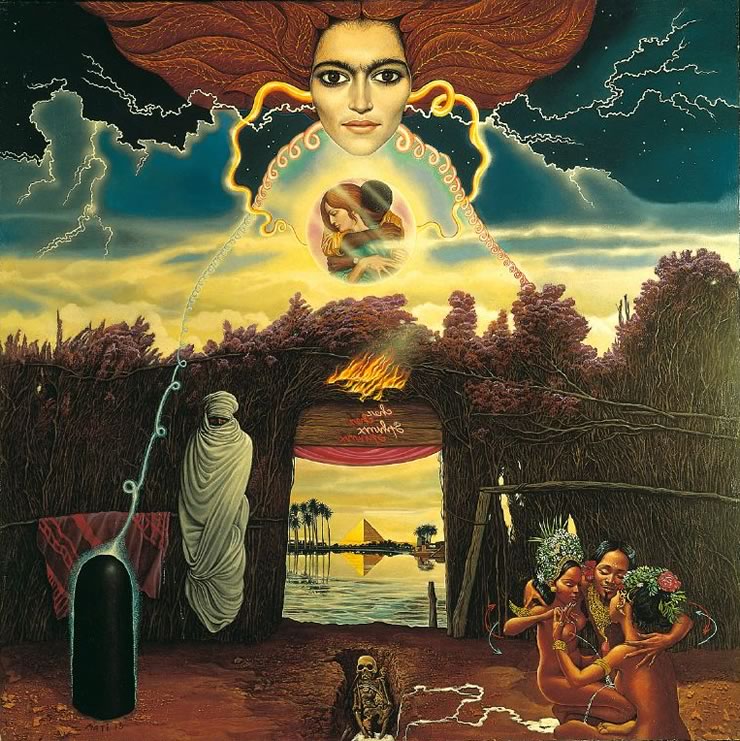 Chez Sphinx - Mati Klarwein - 1973