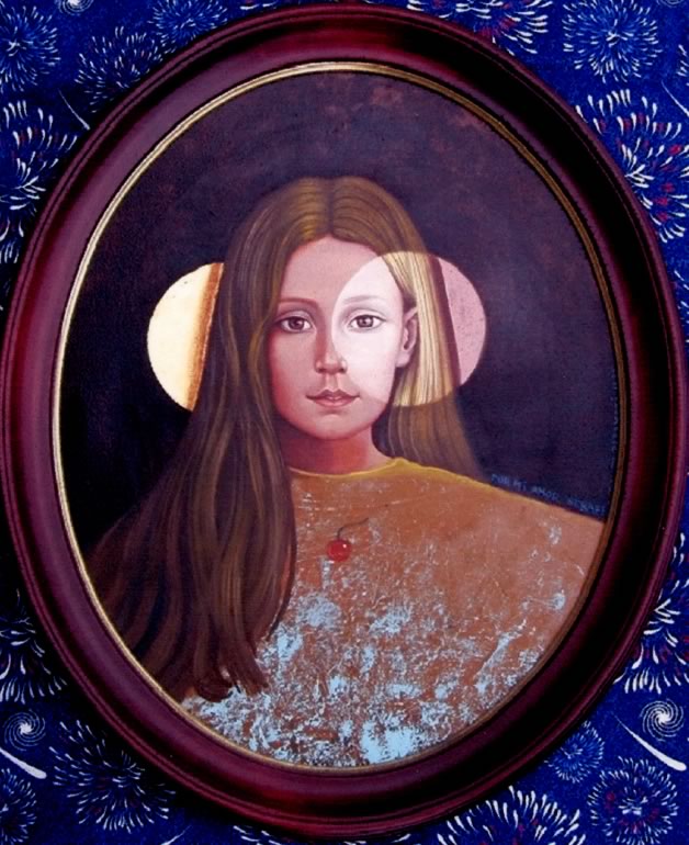 Serafine Klarwein - portrait by Mati Klarwein - 1979