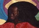 African Angel - portrait by Mati Klarwein - 1964